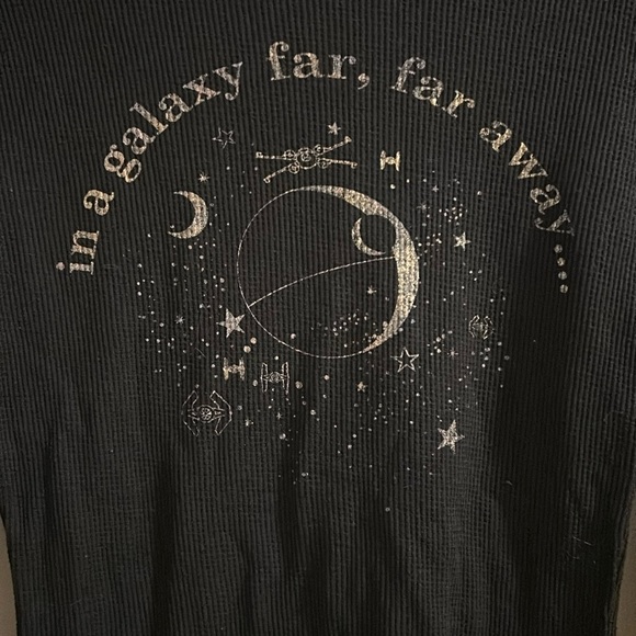 Star Wars black long sleeve top - Picture 3 of 4